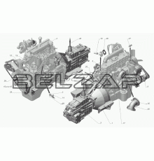 Двигатель Д-245.7-628 (ГАЗ-3309) 122л.с. ММЗ