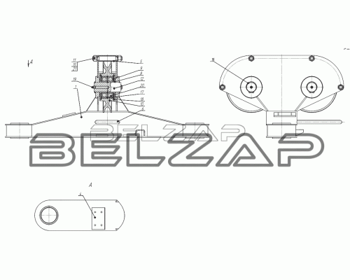 Приобрести Вилка нагрузочная для измерения заряда АКБ 12V, емкость до 190А/ч ВИН-100, В100, ТОП АВТО в  автомагазине Belzap.ru