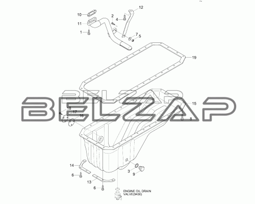 Подобрать Болт FOTON крепления щупа масляного OE в  Интернет-магазине Belzap.ru