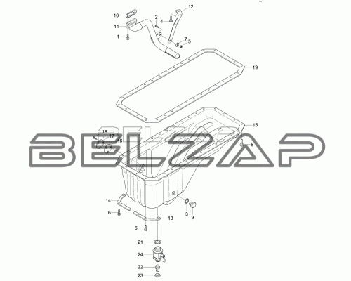 Подобрать Болт FOTON крепления щупа масляного OE в  Интернет-магазине Belzap.ru
