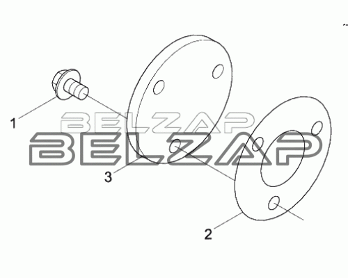 Подобрать Болт FOTON крепления щупа масляного OE в  Интернет-магазине Belzap.ru