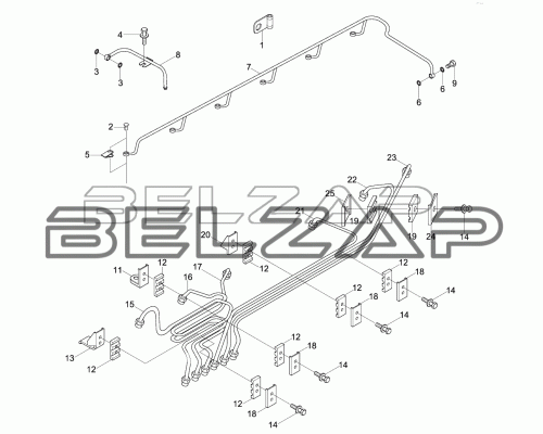 Подобрать Болт FOTON крепления щупа масляного OE в  Интернет-магазине Belzap.ru