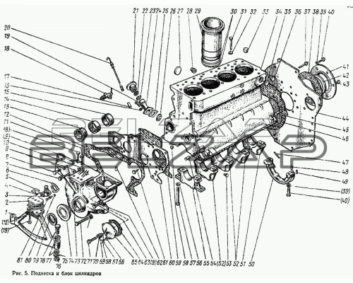 Заказать Болт ЗИЛ-5301,Д-243,Д-245 головки блока короткий, 240-1002047-01, ММЗ в Великом Новгороде в  Интернет-магазине Belzap.ru
