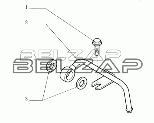 Подобрать Болт FOTON крепления щупа масляного OE в  Интернет-магазине Belzap.ru