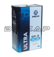 Масло моторное MICHI ULTRA GF-5 5W30 синт.4л