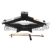 Домкрат винтовой 1.5т ромбический 104-385мм с резиновой накладкой, RF-105B, ROCKFORCE