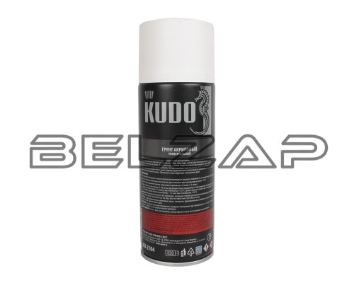 Купить Грунт белый акриловый 520мл KUDO в  Интернет-магазине Belzap.ru
