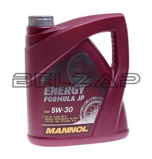 Масло моторное MANNOL ENERGY FORMULA JP GF-5 5W30 синт.4л 7914