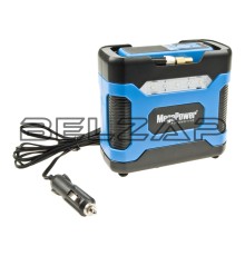 Компрессор автомобильный 20л/мин. 10атм. 14А 12V в прикуриватель,LED подсветка, M-85010, MEGAPOWER-AUTOMOTIVE