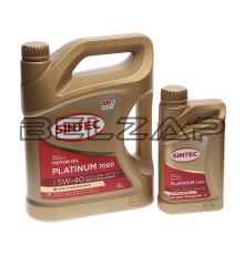 Масло моторное SINTEC Platinum 7000 SN/CF/A3/B4 5W40 синт.4+1л