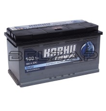 Аккумулятор KARHU Premium 100А/ч обратная полярность, 6СТ100(0), KAINAR