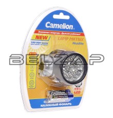 Фонарь налобный, LED5323-19Mx, CAMELION