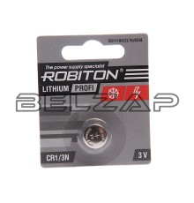 Батарейка CR1/3N 3V (вебасто) блистер (1шт.), CR1/3N BL1, ROBITON