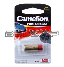Батарейка A23 3LR50 12V (пульт сигнализации) блистер 1шт. Alkaline, A23-BP1, CAMELION