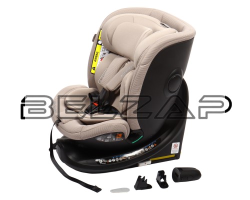 Купить Автокресло детское 0-36кг (0+I-ll-IlI) 0-12лет beige grey KIDSTER Isofix, 4690624193897, HAPPY BABY в  Онлайн-автомагазине Belzap.ru