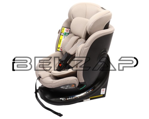 Купить Автокресло детское 0-36кг (0+I-ll-IlI) 0-12лет beige grey KIDSTER Isofix, 4690624193897, HAPPY BABY в  Онлайн-автомагазине Belzap.ru