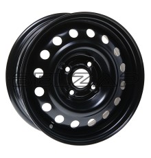 Диск колесный CHEVROLET Cobalt OPEL Corsa R14 черный, TREBL 6515T 4х100 ЕТ39 D-56,6, TREBL