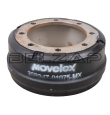 Барабан тормозной JAC N120 (20-) КАМАЗ Компас-12 передний, 35B247-01075-MX, MOVELEX