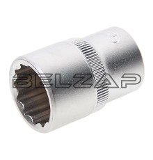 Головка торцевая 1/2" 18мм 12-ти гранная с держателем АВТОДЕЛО