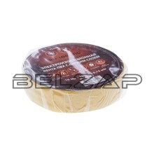 Изолента ПВХ желтая 15ммх10м, PL3901, PRO LEGEND