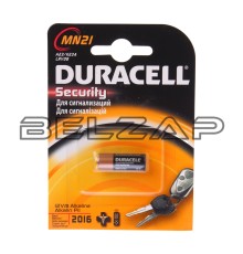 Батарейка A23 3LR50 12V (пульт сигнализации) блистер 1шт. Alkaline Security, MN21-1BL, DURACELL