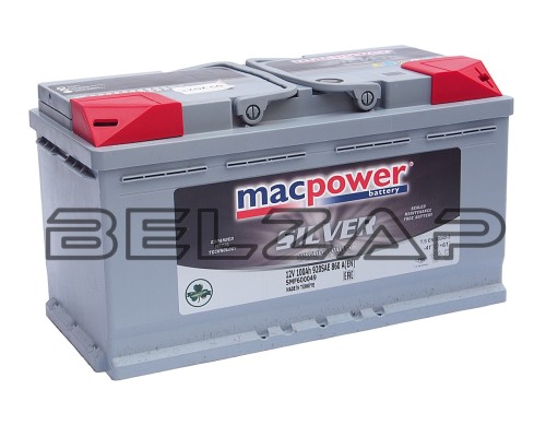 Подобрать Аккумулятор 100А/ч обратная полярность, 6СТ100(0) SMF60049, MACPOWER в  автомагазине Belzap.ru