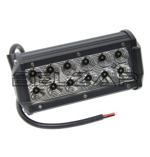 Балка светодиодная 12/24V 36W (12 светодиодов) 170х85х65мм (ближний свет) двухрядная, 9-36F, SAMRAI