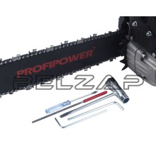 Бензопила 3.5 л.с. 45см 72 зуба, ПБ-52, PROFIPOWER
