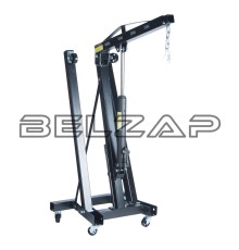 Кран подкатной 1т для снятия двигателя складной, ER-11314, ЭВРИКА